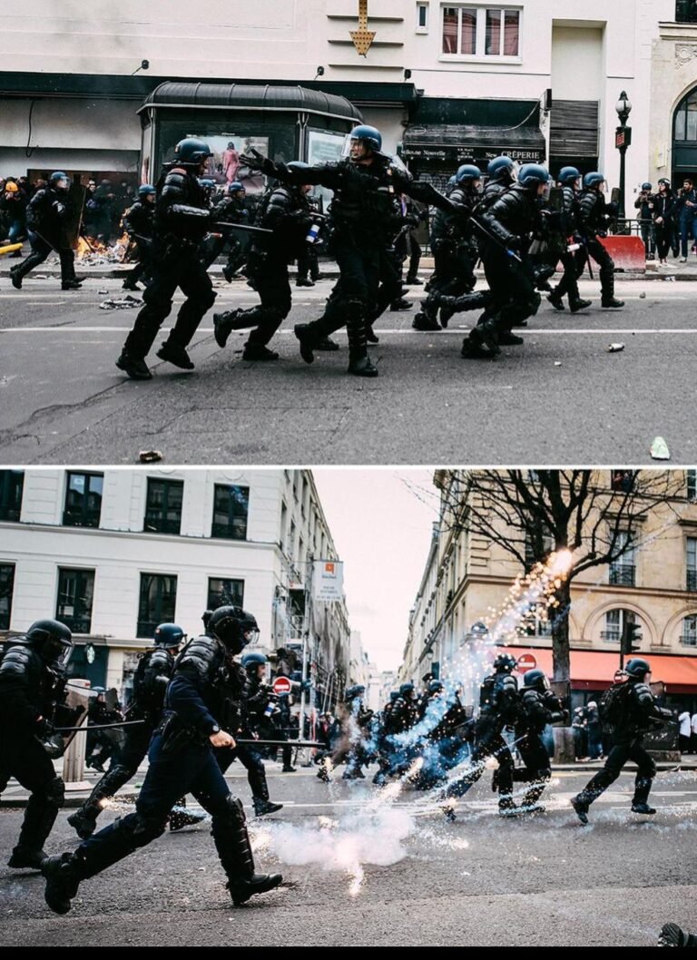 Protest in Paris